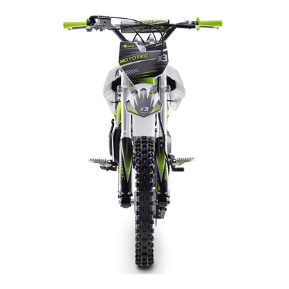 MOTOTEC X3 125CC 4-Stroke Green Gas-Powered Dirt Bike (95731462)