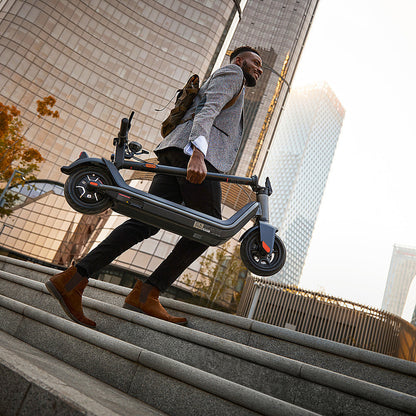 NIU KQi3 Pro Foldable Electric Kick Scooter w/ 31 mi Max Operating Range & 20 mph Max Speed Black
