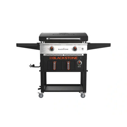 Clearance Sale,Blackstone 2-Burner 28" Griddle with Electric Air Fryer and Hood