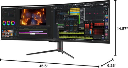 INNOCN 49" Curved Gaming Monitor, 144Hz, HDR400, USB-C, 49C1G