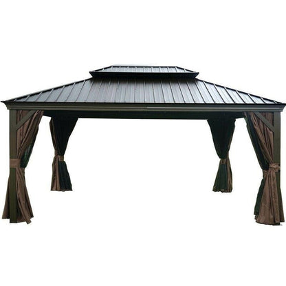 Alexander 16 Ft. W X 12 Ft. D Aluminum Patio Gazebo