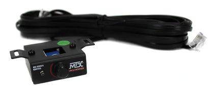 MTX 12" Dual Loaded Car Subwoofer w/Sub Box, Amplifier, & QPower Wiring Kit