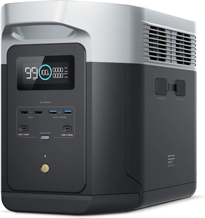 Portable Power Station Delta 2 Max – 2400W Solar Generator
