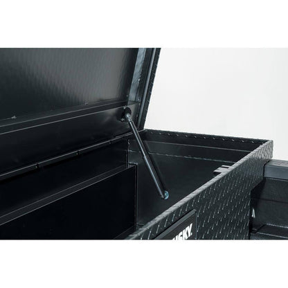 Husky 61.86 Matte Black Aluminum Low Profile Truck Box for Mid-Size Trucks