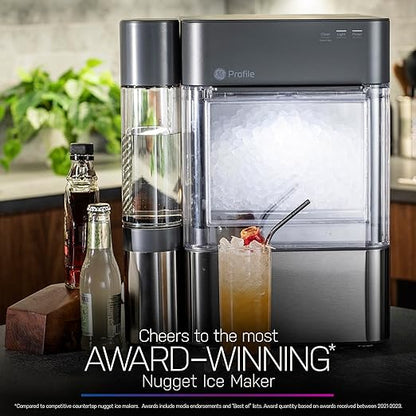 $106.39 Today Only GE Ice Maker - 38 lbs/day + Free Ice Bucket & Scoop