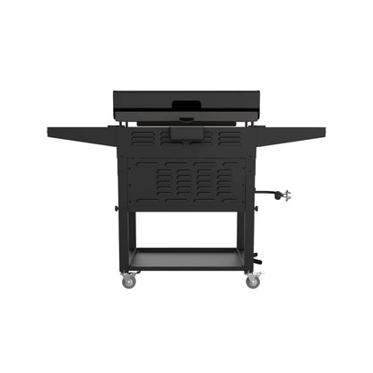 Clearance Sale,Blackstone 2-Burner 28" Griddle with Electric Air Fryer and Hood