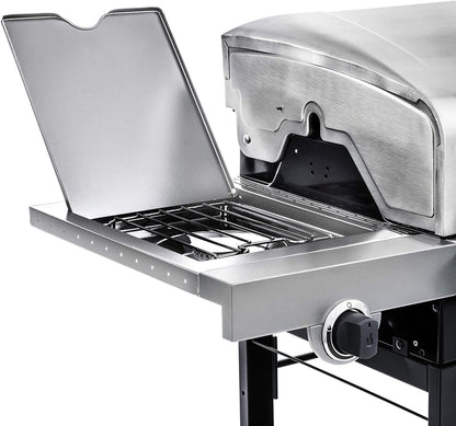 Char-Broil 463377319 Performance 4-Burner Cart Style Liquid Propane Gas Grill, Stainless Steel